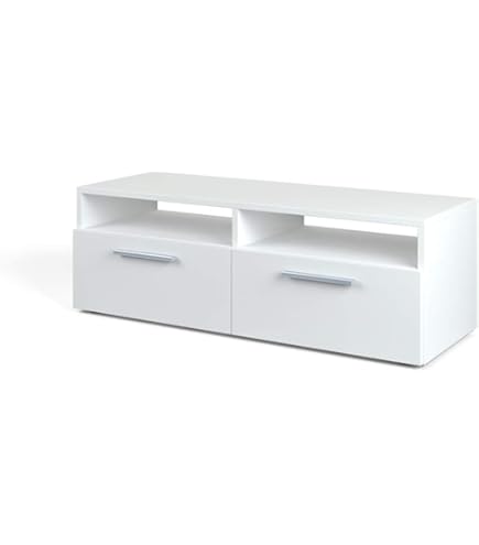 En.casa TV meubel Ærøskøbing 120x29x43 cm houtkleurig