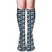 Produktbild Novelty Gym Crew Long Stockings Sock Unisex DVD Disc Comfortable Casual Running Knee High Socks One Size