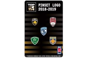 LNR Set B de 5 pins Top 14 : ASM, ASR, Lou, MHR, Section PALOISE
