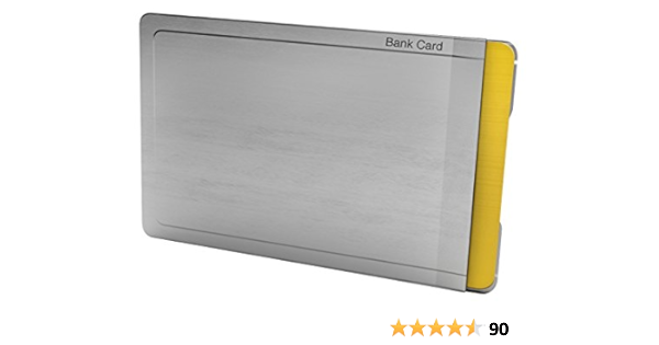 Cardtresor Note Kartenschutzhulle Mit Randbeschriftung Ec Karte Rfid Nfc Schutz Amazon De Burobedarf Schreibwaren