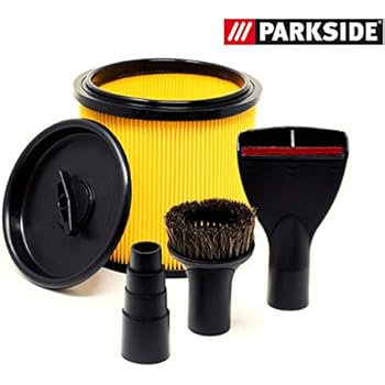 Faltenfilter Für Parkside Staubsauger - Kompatibel Mit PNTS 1500 Serie