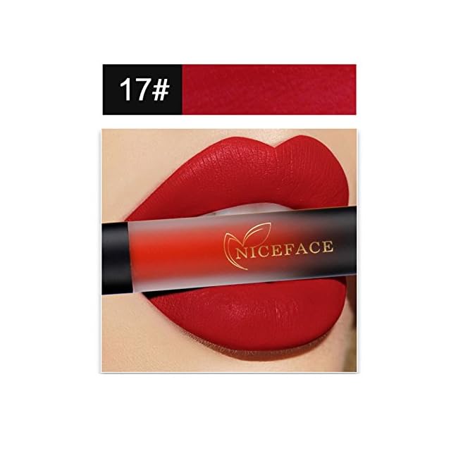 26 Couleurs Rouge à Lèvres Liquide Mat Waterproof Hydratant