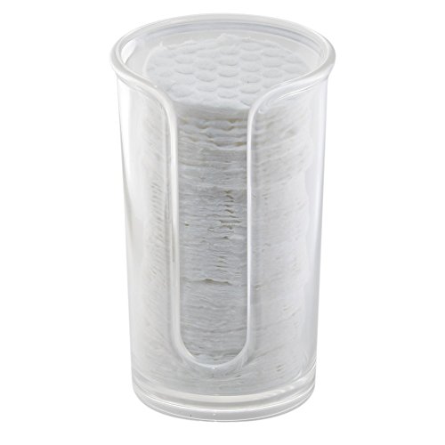 Interdesign 38610EU Clarity Wattepad-Spender, durchsichtig - 3