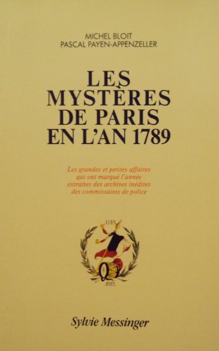 Les mystères de Paris en l'an 1789 en ligne Les mystères de Paris en l'an 1789 en ligne