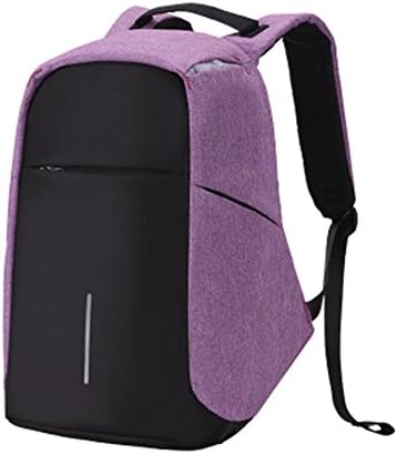 Xiaolimou Backpack USB Charging Outdoor Business Travel Backpack Purple For Men Women