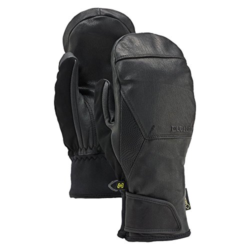 Burton Snowboard Guantes gondy Gore Leather Mitt, True, otoño/invierno, hombre, color negro, tamaño L