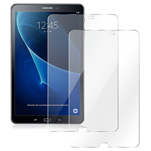 Schutzfolie Samsung Galaxy Tab A6 10.1 2016 Displayschutz 2x Folie Panzerfolie