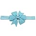 EFE 20PCS Baby Girls Grosgrain Ribbon Bow Headband Newborn Toddlers Elastic Hair bow Headdress