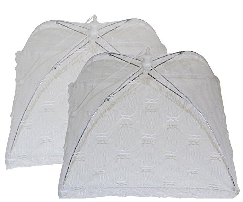 Fliegenhaube / Speiseschir / Abdeckhaube / Lebensmittel - Schirm von all-around24 (2 Stück)