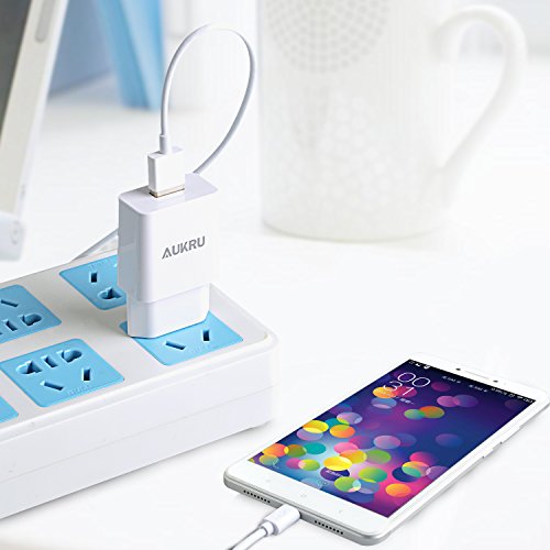 Aukru Chargeur Secteur 5V 2A Adaptateur USB Inclus Cable Micro-USB pour Samsung Galaxy S7 HTC Nexus 6P LG G5 Nokia Huawei P9 ASUS T lephones et Tablettes Blanc reviews Aukru Chargeur Secteur 5V 2A Adaptateur USB Inclus Cable Micro-USB pour Samsung Galaxy S7 HTC Nexus 6P LG G5 Nokia Huawei P9 ASUS T lephones et Tablettes Blanc