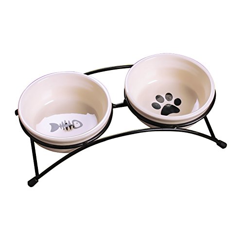Buy PetTree Double Raised Stand Feeding Tray EasyClean Suit for Small