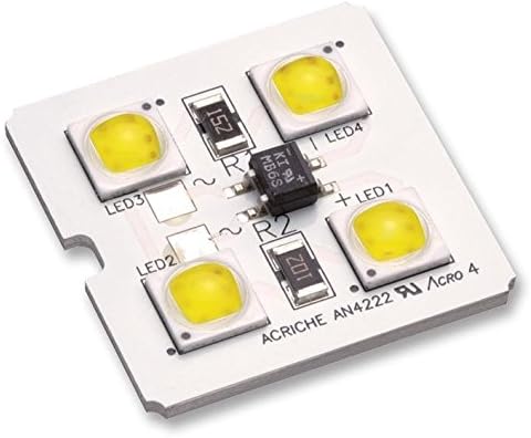 Opto-electronics - LED - ACRICHE 4W SQ. MOD. 110V W. WHT NO BIN - AN4212