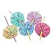 Produktbild Trixes Kunstnägel Cocktail Schirm Trinkhalme Party Pack tripical Beach Look