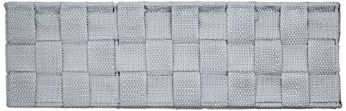 WENKO 21534100 Organizer Adria Grau – Badorganizer, 100 % Polypropylen, 32 x 10 x 32 cm, Grau - 2