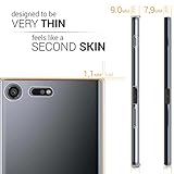 kwmobile Hülle für Sony Xperia XZ Premium - TPU Silikon Backcover Case Handy Schutzhülle - Cover klar Transparent - 