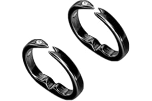 ASOTAGI Anneau magnétique de détox lymphatique, ouverture réglable, perte de poids, bague magnétique pour homme et femme