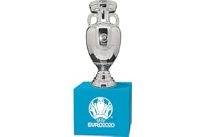 UEFA Euro 2020 Trophy Replica (45 mm) su piedistallo