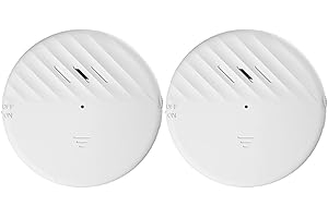 CHATTHEN Glasbruchalarm, eMylo Fensteralarm Mit Lautem 125db Alarm, Ultra-DüNner Glasbruchmelder Mit ErschüTterungssensor FüR Familien, Kinder, Hotels, GeschäFte(2 StüCk)