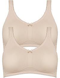 Naturana - Sujetadores para la mastectomía para Mujer 5801 (Pack de 2)