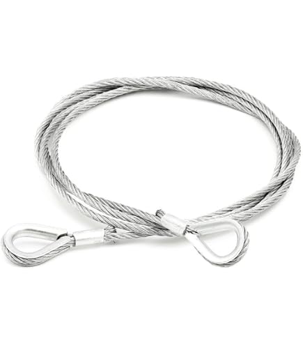 Gainage PVC Protection Câble Acier Inoxydable Wjelet 1.5m X 5mm - Antivol Vélo, Meuble Jardin Fil A Linge Extérieur