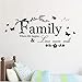 Produktbild Mddjj Home Küche Kunstwerk Liebe Familie Zitate Wandaufkleber Dekorationen Diy Home Abziehbilder Vinyl Kunst Raum Mural Poster