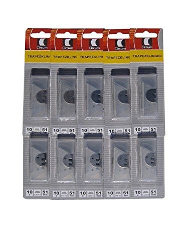 100 Trapezklingen Ersatzklingen Klinge PROFI