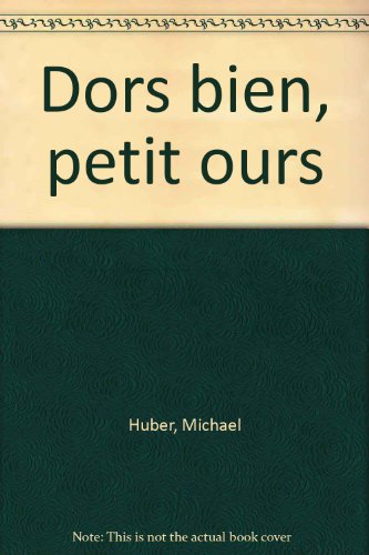 couverture de : Dors bien, petit ours