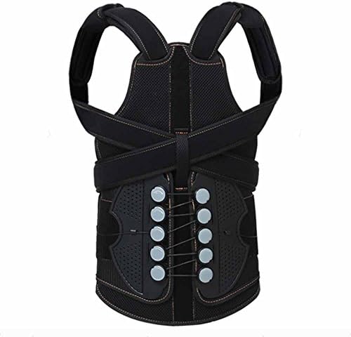 HAKN Appliance Powerful hips correction belt Back spine Adult students children men and women support posture straps (Size optional) ( Size : M )