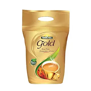Tata Tea Gold | Assam teas with Gently Rolled Aromatic Long Leaves | Rich & Aromatic Chai | Black Tea | 1 kg