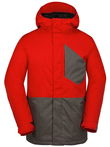 Volcom Retrospec Jkt - Chaqueta, Color Gris, tamaño pequeño - Volcom