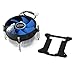 MagiDeal Set Of CPU Fan Cooler With Support Holder Compatible FOR Intel Socket LGA 1155/1156 CPU 65W Core i3/i5/i7 Blue And Silver RS.620.00