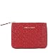 Produktbild Unterarmtasche Comme des Garcons wallet aus geprägtem Kalbsleder in Rot