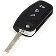 Smith Keys®️ Flip Remote Key Shell for Ford Ecosport