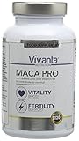 Vivanta Nutrition - Maca Pro - 2500mg Maca x 120 Capsules - Supports Vitality & Fertility
