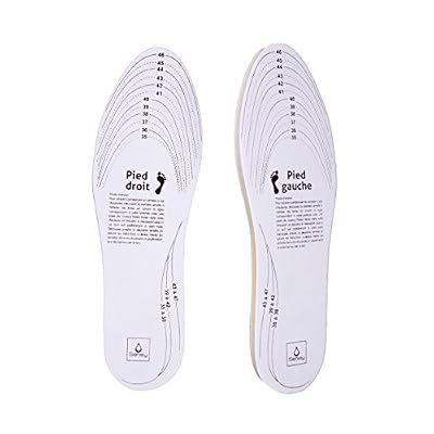SENSLY DI7959 Semelle Mémoire de Forme Sac à Chaussettes, 29 cm, Blanc