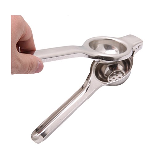 Albeey Edelstahl Zitronenpresse Manuelle Saftpresse