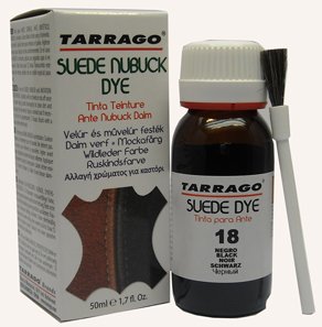 Tarrago Suede Nubuck Dye, Tinta per Tessuti Scamosciati, 50 ml, Nero (Black (Navy 17)), M-L
