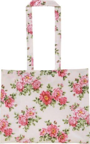 Cassandra Rose Floral PVC Shoulder Bag
