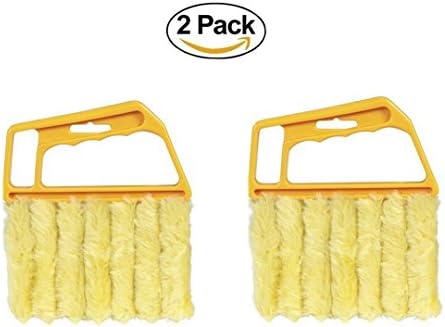 Cleaning Brush, 2x Wors Endy Heater Mini Hand Brush and Microfibre Venetian Blind Window Air Conditioner Duster Dirt Clean Cleaning Brush Cleaner