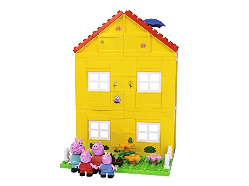 414 YbCblDL Smoby - 7/800057078 - La Villa De Peppa Pig - 107 Pièces