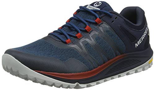 Merrell Nova Gore-Tex, Zapatillas de Running para Asfalto para Hombre, Azul (Sailor), 46 EU