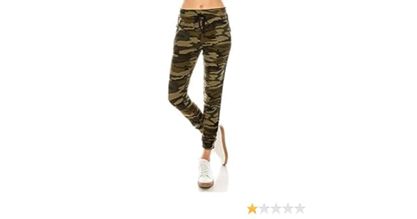 army printed joggers