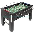 BOOT BOY Foosball Table II Strong Sturdy 48 Inch Soccer Table for Adults II Well Deffended Indoor Football Table for Aggressive Games at Home, Office, CO - Living & CO-Working (48" 24" 33.5 / L*B*H)