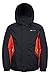 Mountain Warehouse Raptor Kinder-Schneejacke Skijacke Winter Snowboard gefütterter wasserdichter Mantel Jungen Mädchen Kohle 104