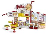 Incluye figura de Hannah y muchos accesorios propios de una pizzeria