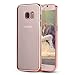 Produktbild Galaxy S7 Hülle, Samione TPU Schutzhülle für Galaxy S7 Case Kratzfeste Plating Schutzhülle Silikon Crystal Case Durchsichtig für Samsung Galaxy S7 (Rose Gold)