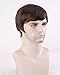 Cool2day® Fashion Men's Short Layered Wig (Model: Jf010471) (Dark Brown)