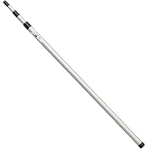 Amig - Telescopic aluminium pole - Extendable bar up to 2.4 metres - Pole compatible with multiple garden tools - Lightweight