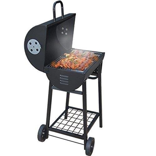 Preisvergleich Produktbild DRULINE SALE Smoker BBQ Grillwagen Holzkohle Grill Grillkamin Standgrill Räucherofen