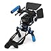 Produktbild SunSmart Pro DSLR Rig Kit Schulterstativ + Follow Focus + Matte Box + Pro C-Tragarm + Gegengewicht für alle DSLR-Kameras und Video-Camcorder